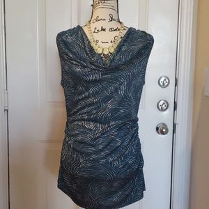 Cowl neck gorgeous tunic top
